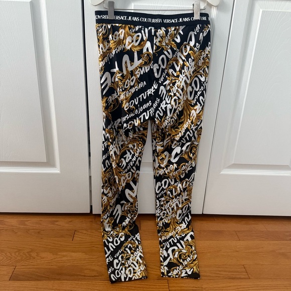 Versace Jeans Couture Logo Leggings - Picture 3 of 5